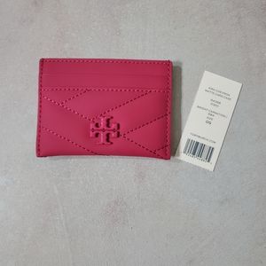 Tory Burch pink card holder
